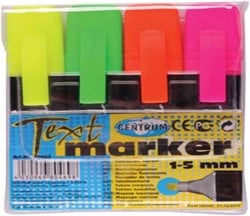 Centrum 4 Textmarkers Etui Cen. 80469