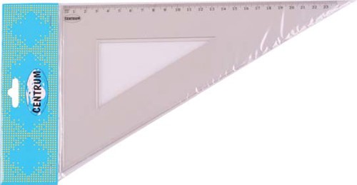 Zentrales Zeichendreieck 30o*60o 23cm Länge 80728