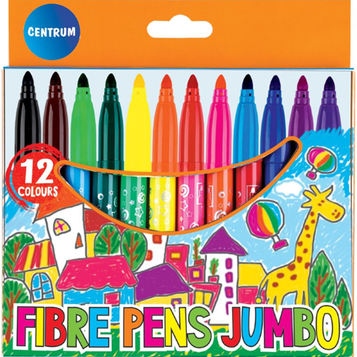 Center 12 Filzstifte Jumbo 80782
