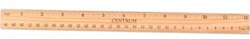 Mittelmaßstab aus Holz 30 cm 80942
