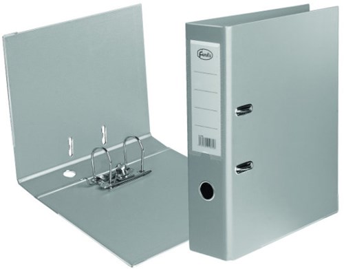Centrum Forofis-Ordner A4 80 mm graues PVC 91065