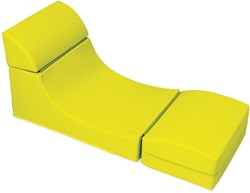 Softplay loungebankje LIME