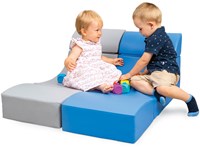 Softplay loungebankje LIME-3