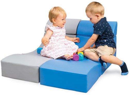 Softplay loungebankje LIME-3
