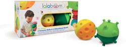 Lalaboom Sensorische Bälle und pädagogische Perlen (12 Stück)