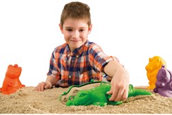 Eduplay Sandformen 3D groß - Outdoor Spielzeug Set mit 4 Tieren