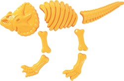 Eduplay Sandform Dino Triceratops gelb - Spielzeug für Kinder