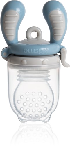 KidsMe Food Feeder Fruchtsauger Lutschbeutel für Baby - Größe L - Azurblau