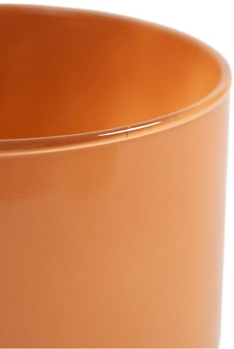OttoSimon Vase Zylinder Astra Orange Dekoration Modernes Design-2