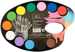 Creative Craft Group Aquarell Farbpalette - 12 Farben - Malset