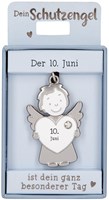 Depesche Schutzengel Anhänger Schlüsselanhänger 10. Juni Glücksbringer Geschenk
