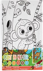Creative Craft Group Malen nach Zahlen Affe Bastelset Kinder