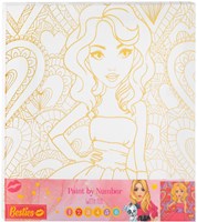 Canvas Malen nach Zahlen Besties 30x30cm Goldfolie kreativ-2