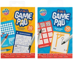 Creative Craft Group Spieleblock 2in1 A6 - Spielbuch für Kinder