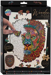 Creative Craft Group Holz-Legespiel Löwe - 140 Teile Mosaikpuzzle