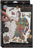 Creative Craft Group Holzpuzzle Schildkröte 130 Teile Lernspielzeug
