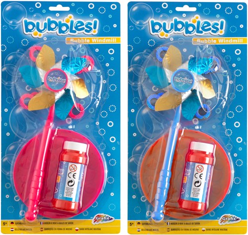 Creative Craft Group Seifenblasen Windmühle Spielzeug 100ml bunt-3