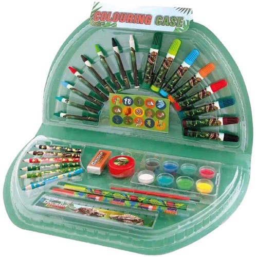 Creative Craft Group Dino-Malkoffer - 51-teiliges Bastelset für Kinder-2
