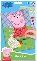 Creative Craft Group Bastelset Peppa Pig bead art für Kinder