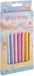 Creative Craft Group Filzstifte Pastell Set - 8 Farben für Kinder