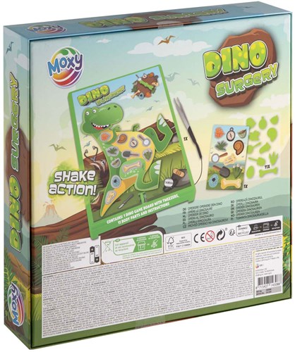Creative Craft Group Dino Operation Geschicklichkeitsspiel für Kinder und Familie-3