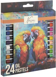 Creative Craft Group Ölpastellfarben Set mit 24 Farben für Kinder