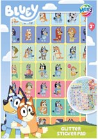 Creative Craft Group Bluey Stickerbuch Glitzersticker Basteln