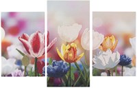 Creative Craft Group Diamond Painting Triptychon Blumen Set Malen Basteln