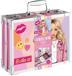 Creative Craft Group Malset Metallkoffer mit Canvas für Kinder Zeichnen