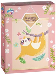 Creative Craft Group Diamond Painting Wandbehang Samt Faultier Bastelset