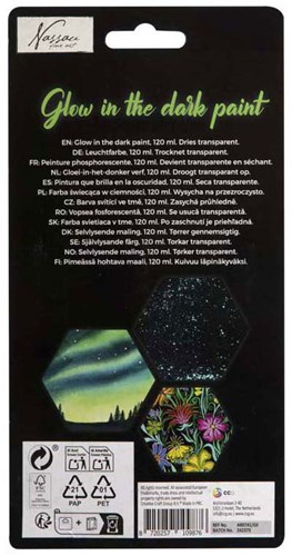 Creative Craft Group Glow-in-the-Dark Farbe 120ml Kinderfarbe-2