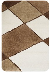 Dutch House Badematte - weiche rutschfeste Badematte 60x90 cm braun Badezimmer