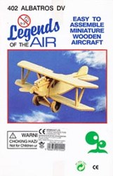 T&F Holzflugzeug Bausatz Albatros 402 Modell 18x26cm Spielzeug