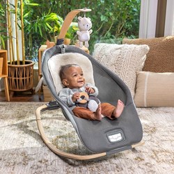 Ingenuity Baby Schaukelstuhl Every Season Wesley mit Holzspielzeug
