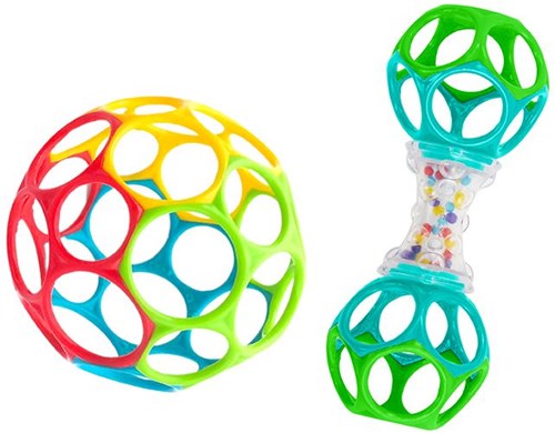 Oball Spielzeug Geschenkset Grasp the Day Gift Set - buntes Babyspielzeug-2