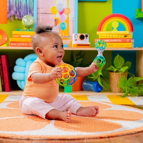 Oball Spielzeug Geschenkset Grasp the Day Gift Set - buntes Babyspielzeug