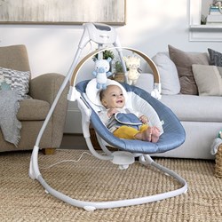 Ingenuity Baby Schaukel SimpleComfort Compact - Multicolor - Komfort & Musik