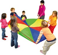 Eduplay Fallschirm Spielzeug 360 cm bunt für Kinder