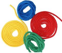 Eduplay Seil Set - bunte Spielseile 250 cm - multicolor