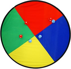 Eduplay Mega Wurfscheibe Spielzeug - bunte Frisbee für draußen