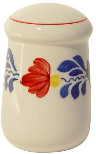 Boerenbont Salzstreuer Keramik klassisches Geschirr 4,8x7,5 cm