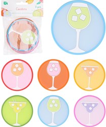 Excellent Houseware Untersetzer Set 6 Stück - Tischschutz