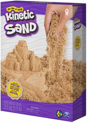Spin Master Kinetic Sand Spielsand braun 2,5 kg sensorisches Spielzeug