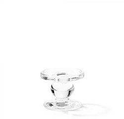 Ambiente Kerzenhalter Glas Dekoration Ø 9 - h 7 cm Stimmungslicht