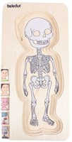 Beleduc Holzpuzzle Junge - Lernspielzeug Körper Anatomie-3