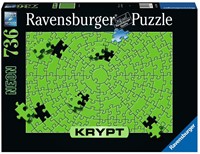 Ravensburger Krypt Puzzle - Neon Green (736)