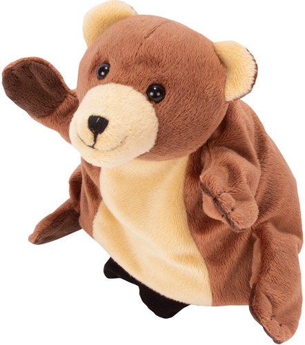 Beleduc 40125 - Handpuppe Bär, Bewährt im Kindergarten