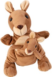 Beleduc 40450 - Mutter & Kind Handpuppe Kanga & Juju, Bewährt im Kindergarten
