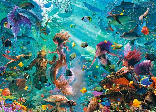 Ravensburger Königreich unter Wasser - 9000 Teile-2