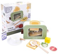 Holz Toaster mit Timer - Spielzeug Frühstücksset für Kinder-3